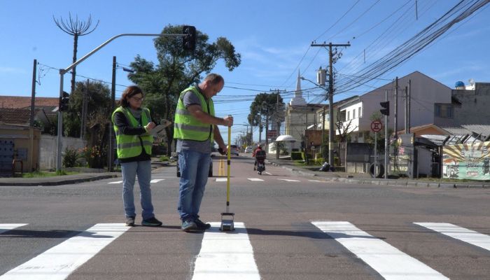  Tecpar e Detran já avaliaram condições da sinalização viária em 64 municípios do Paraná
